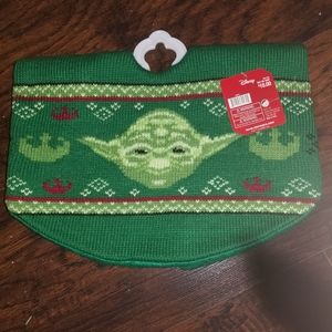 Mini Christmas tree skirt Star Wars Yoda